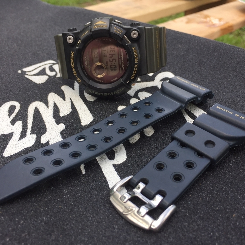 Casio GSHOCK Frogman Triple Crown of Surfing Green
